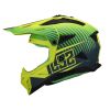 LS2 MX708 FAST II-06 DUCK off-road helma matná H-V zelená/žlutá vel.L